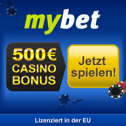 mybet casino bonus
