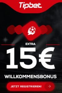 tipbet-15euro-willkommensbonus-angebot